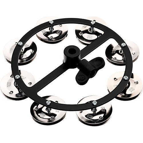 MEINL Hi-Hat Tambourine Black 1 Row