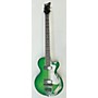 Used Hofner Hi-cb-pe Electric Bass Guitar Emerald Green