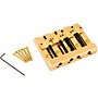Fender HiMass 4-String Bass Bridge Assembly with Zinc Saddles Gold