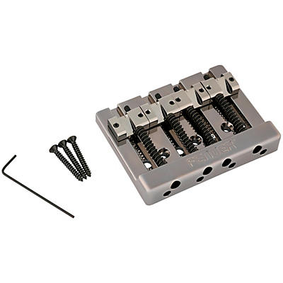Fender HiMass String-Through 4-String Bass Bridge Assembly with Brass Saddles