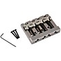 Fender HiMass String-Through 4-String Bass Bridge Assembly with Brass Saddles Black Chrome