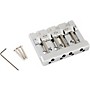 Fender HiMass String-Through 4-String Bass Bridge Assembly with Brass Saddles Chrome