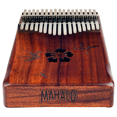 Mahalo Hibiscus Kalimba with Bag