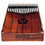 Open-Box Mahalo Hibiscus Kalimba with Bag Condition 1 - Mint Walnut