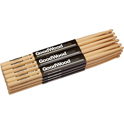 Goodwood Hickory Drum Sticks 12-Pack