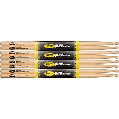 Sound Percussion Labs Hickory Drum Sticks 4-Pack -