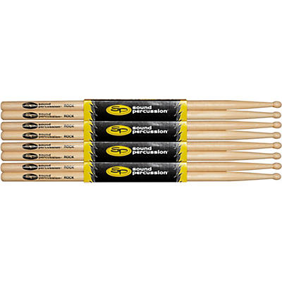Sound Percussion Labs Hickory Drum Sticks 4-Pack -
