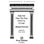 Pavane Hide Not Thou Thy Face SATB arranged by Peter Aston