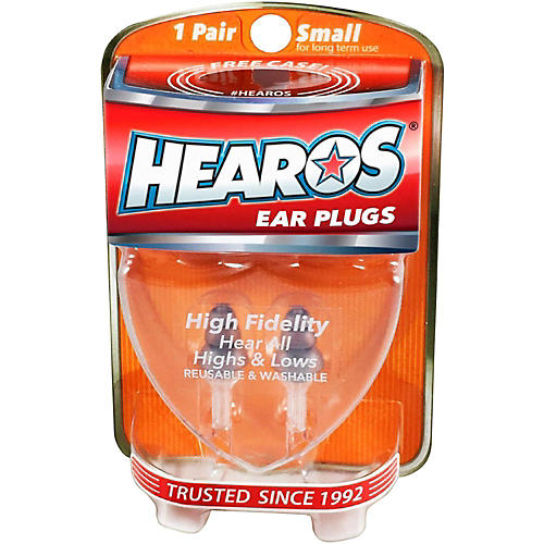 Hearos High Fidelity-Series Long-Term Earplugs (1 Pair)
