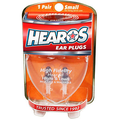 Hearos High Fidelity Small Earplugs (1 Pair)