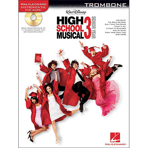 High School Musical 3 for Trombone - Instrumental Play-Along Book/CD Pkg