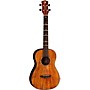 Open-Box Luna High Tide Koa Baritone Acoustic-Electric Ukulele Condition 1 - Mint Satin Natural