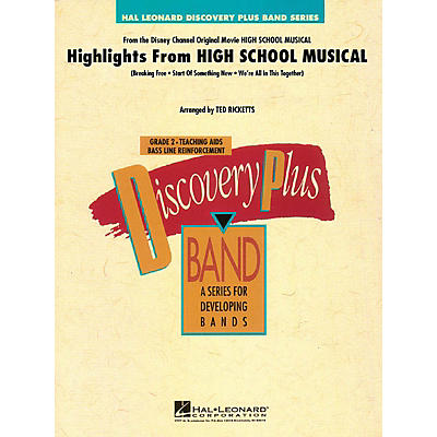 Hal Leonard Highlights from High School Musical - Discovery Plus Band Series Level 2 arranged by Ted Ricketts