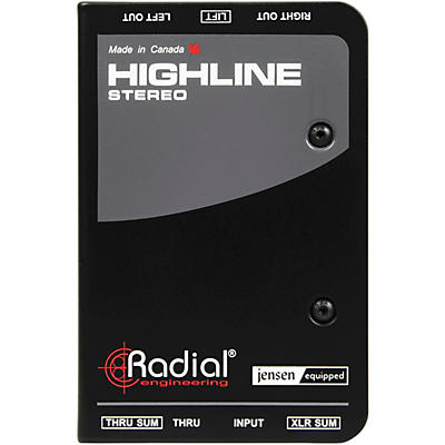 Radial Engineering Highline Stereo Passive Line Isolator