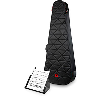 Road Runner Highway Electric Bass Gig Bag w/ PROP-IT Portable Music Stand