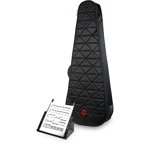 Road Runner Highway Electric Bass Gig Bag w/ PROP-IT Portable Music Stand