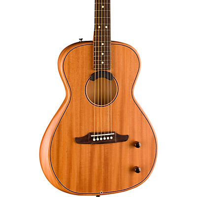 Fender Highway Parlor All-Mahogany Acoustic-Electric Guitar