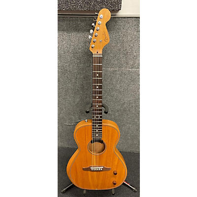 Fender Highway Parlor All-Mahogany Acoustic Electric Guitar