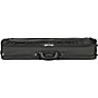 Bobelock Hill Style Professional Oblong Suspension Violin Case 4/4 Size Black Exterior, Blue Interior