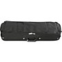 Bobelock Hill Style Professional Oblong Suspension Violin Case 4/4 Size Black Exterior, Wine Interior