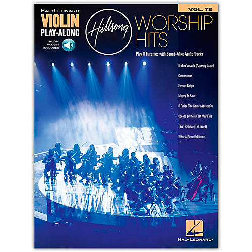 Hillsong Worship Hits Violin Play-Along Volume 78 Book/Audio Online