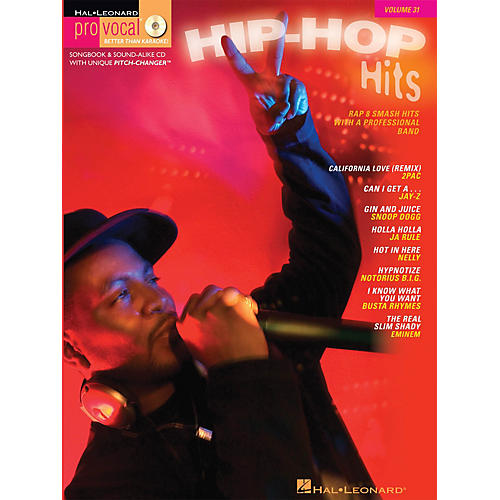Hip-Hop Hits (Pro Vocal Men's Edition Volume 31) Pro Vocal Series Softcover with CD