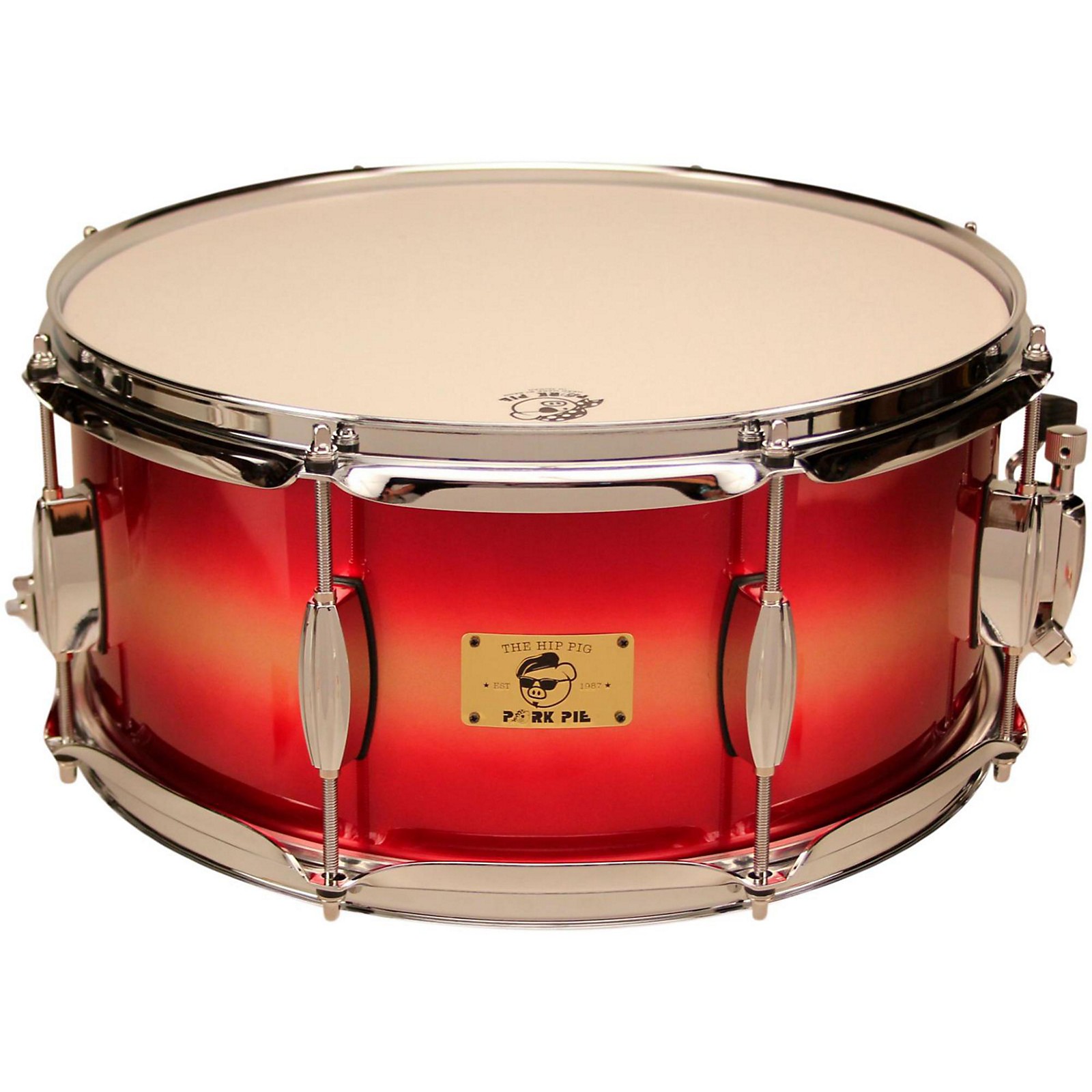 Pork Pie Hip Pig Eastern Mahogany Snare Drum Musician's Friend