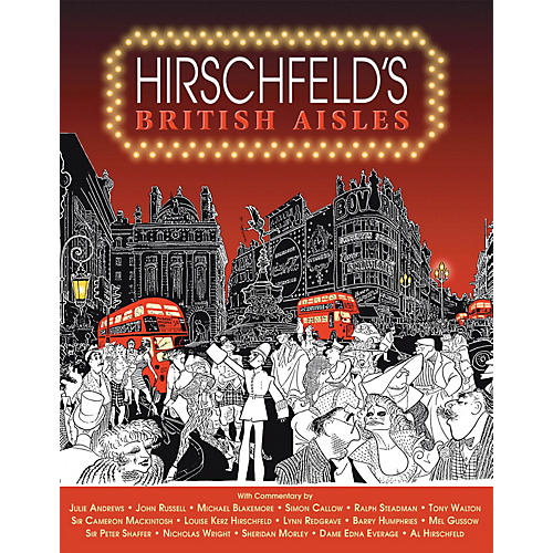 Hirschfeld's British Aisles Applause Books Series Softcover Written by Al Hirschfeld