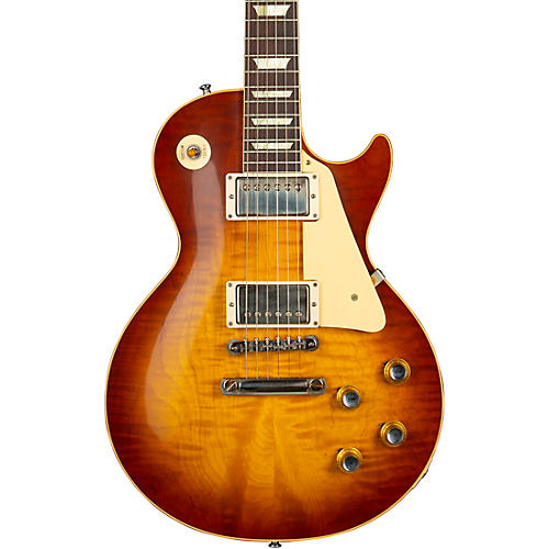 Gibson Custom Historic '60 Les Paul Standard VOS Electric Guitar Iced Tea Burst