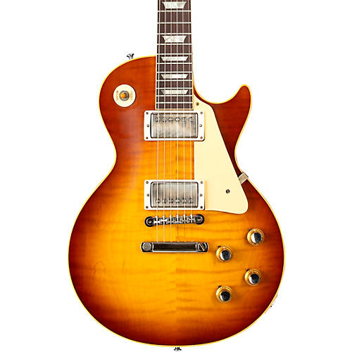 Gibson Custom Historic '60 Les Paul Standard VOS Electric Guitar Iced Tea Burst