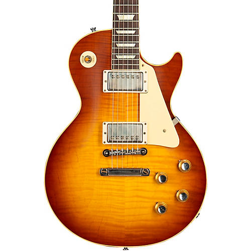 Gibson Custom Historic '60 Les Paul Standard VOS Electric Guitar Iced Tea Burst