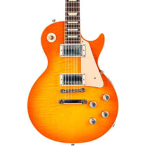Gibson Custom Historic '60 Les Paul Standard VOS Electric Guitar Tangerine Burst