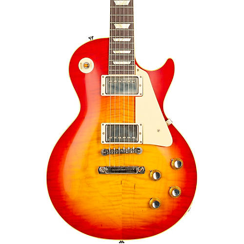 Gibson Custom Historic '60 Les Paul Standard VOS Electric Guitar Washed Cherry