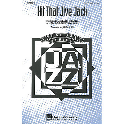 Hal Leonard Hit That Jive Jack SATB arranged by Kirby Shaw