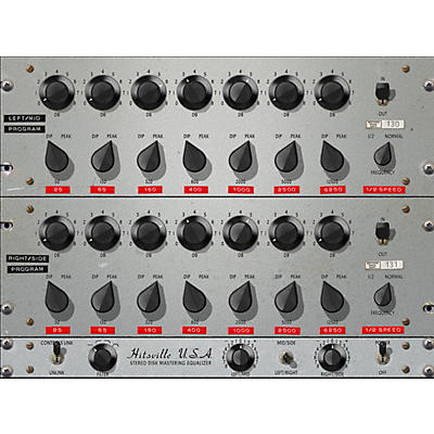 Universal Audio Hitsville EQ Collection - UADx and UAD-2 Plug-Ins (Software Download)