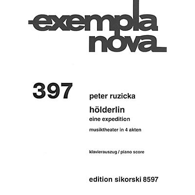 SIKORSKI Hölderlin (An Expedition Vocal Score) Misc Series  by Peter Ruzicka