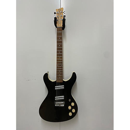 Danelectro Hodad Solid Body Electric Guitar Black and White