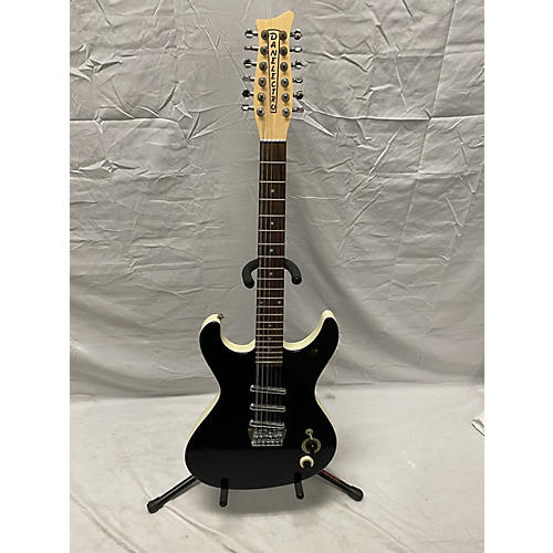Danelectro Hodad Solid Body Electric Guitar Black and White