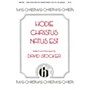 Hinshaw Music Hodie Christus Natus Est SSATB arranged by David Stocker