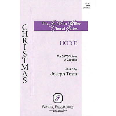 PAVANE Hodie SATB composed by Joseph Testa
