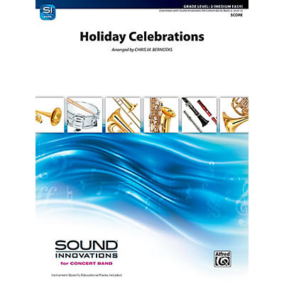 Alfred Holiday Celebrations Concert Band Grade 2 (Easy)