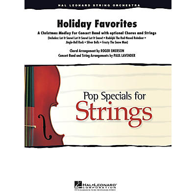 Hal Leonard Holiday Favorites (Medley) Score & Parts Arranged by Paul Lavender
