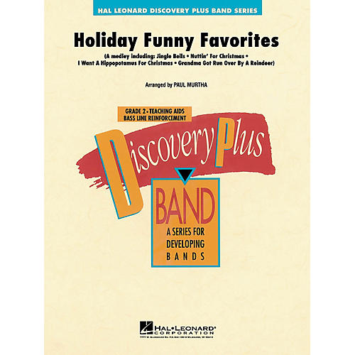 Hal Leonard Holiday Funny Favorites - Discovery Plus Concert Band Series Level 2 arranged by Paul Murtha