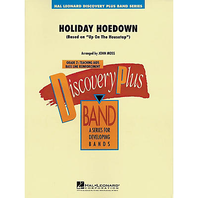 Hal Leonard Holiday Hoedown - Discovery Plus Concert Band Series Level 2 arranged by John Moss