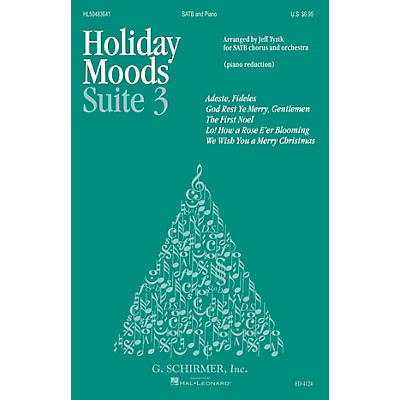G. Schirmer Holiday Moods (SATB divisi) SATB Divisi composed by Various