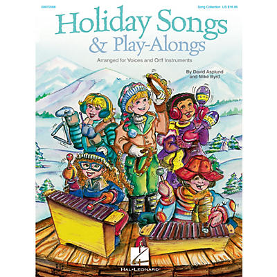 Hal Leonard Holiday Songs & Play-Alongs Song Collection For Voice and Orff