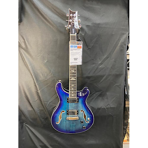 PRS Hollowbody II Hollow Body Electric Guitar faded blue