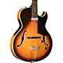 Washburn Hollowbody Mini Humbucker Electric Guitar Sunburst Tobacco Sunburst