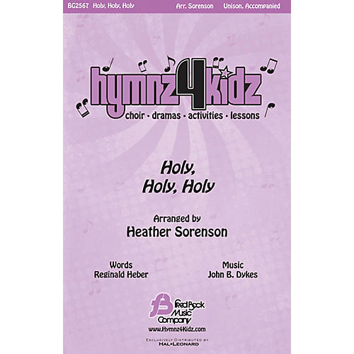 Fred Bock Music Holy, Holy, Holy Accompaniment CD Arranged by Heather Sorenson