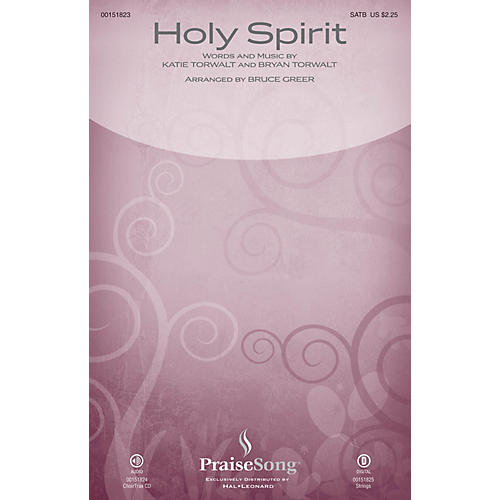 Holy Spirit CHOIRTRAX CD by Francesca Battistelli Arranged by Bruce Greer